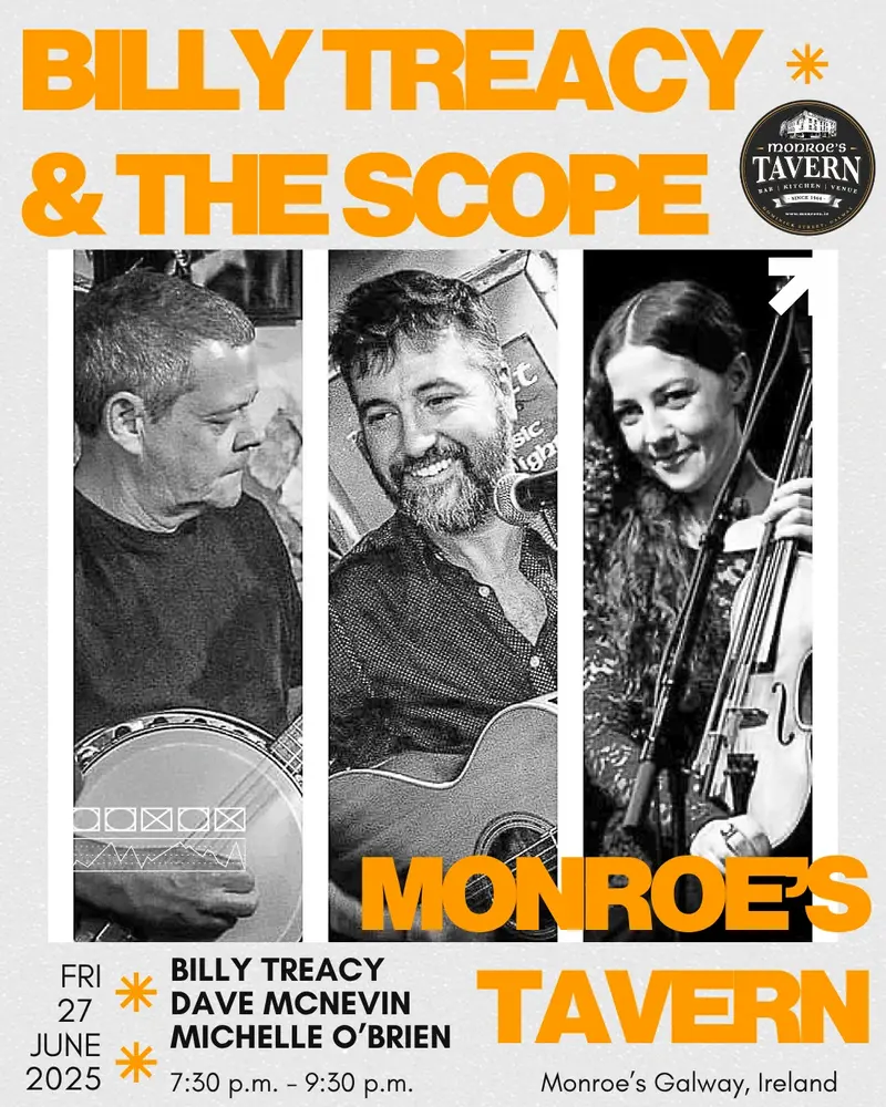 Billy Treacy & The Scope Live at Monroe's Tavern